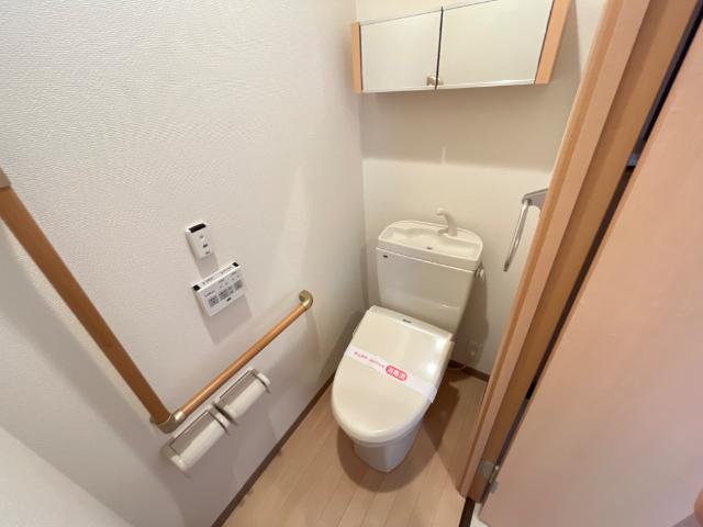 ルミナス206号室 シャワー付トイレ