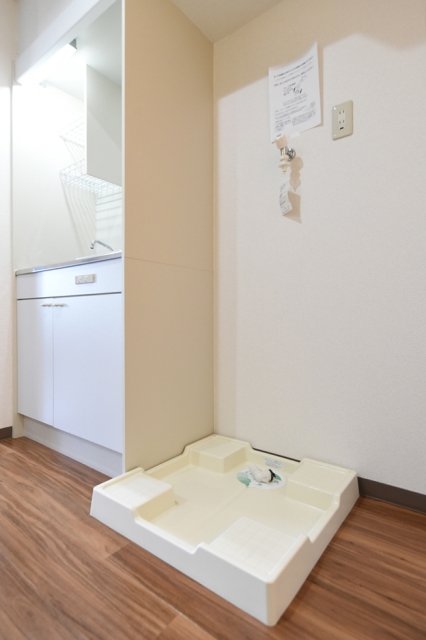 スカイノブレ川崎柳町 室内洗濯機置場