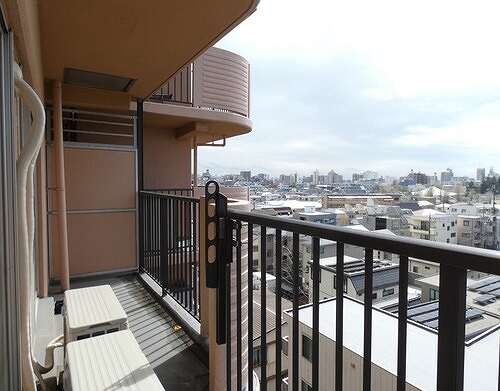 小豆沢サンハイツ バルコニー