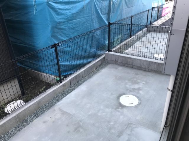 ベルパティオ102号室 専用庭