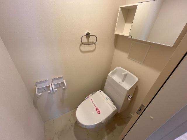 メゾン　ウィステリア202号室 シャワー付トイレ