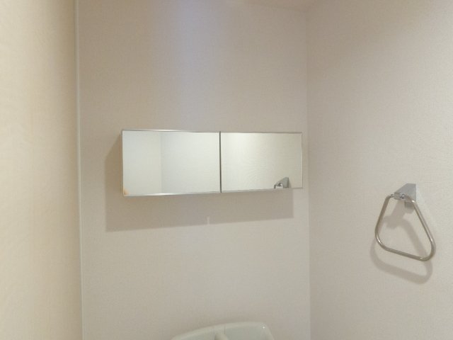 ハーモニーヒルズ103号室 トイレ収納