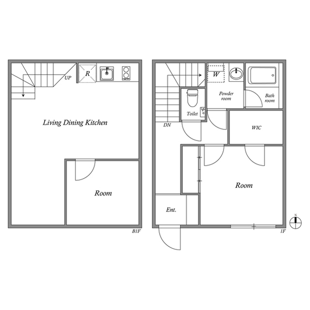 ＨＪ　ＰＬＡＣＥ神楽坂0104号室 間取