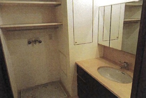 ヒルズ目白台 洗面所　※2026年2月撮影