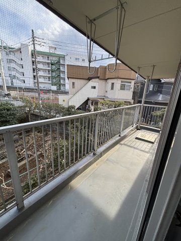 京王山田マンションＢ棟２０６ バルコニー