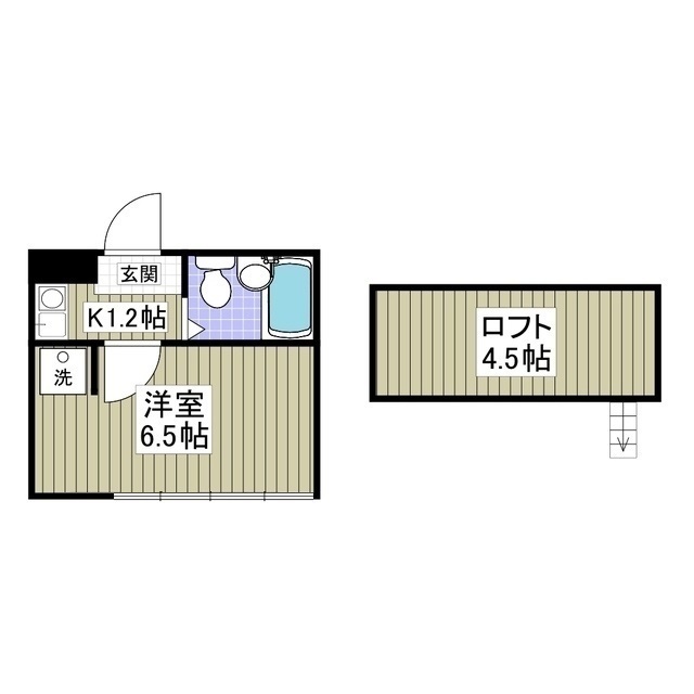 プラザ・ドゥ・アヴァン106号室 間取