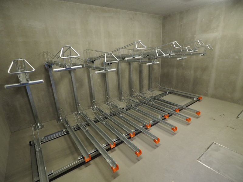 ワンルーフレジデンス上野御徒町2階 屋内駐輪場