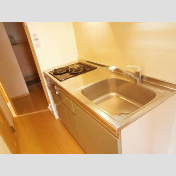 リベラ オイカワ コンロ2口グリル付キッチン!!