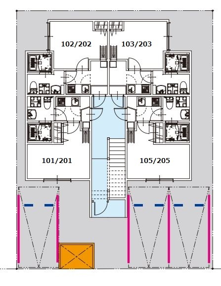 Ａｌｉｓｏｎ1階 同建物別部屋の参考画像