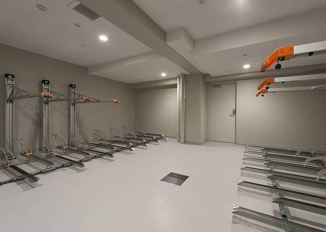 ガーラ・ヒルズ不動前5階 駐輪場