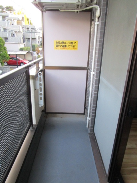 ドミール赤塚 バルコニー