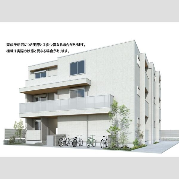 セレスティア東尾久Ⅱ201号室 ※完成予想図につき、実物とは多少異なる場合があります。