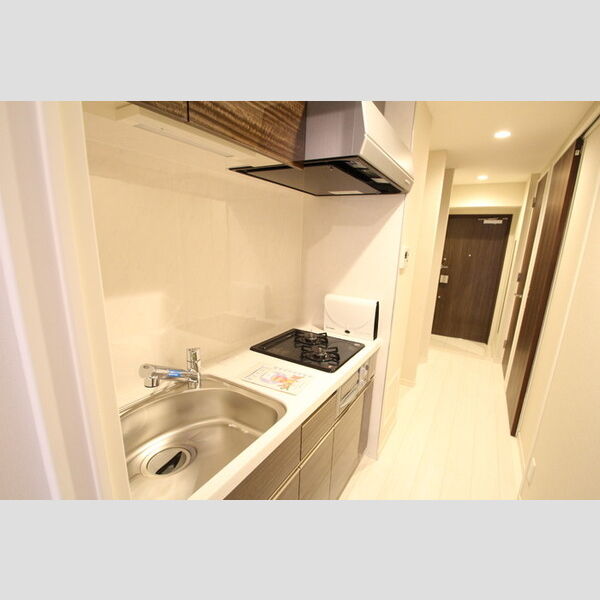 THE RESIDENCE OF TOKYO C18803号室 キッチンはガス2口グリル付き!