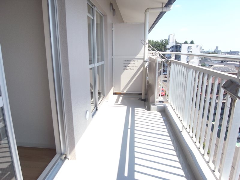 コーポレート相模原富士見5階 バルコニー