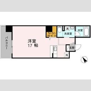 ジェイ・エス・ティ横浜東701号室 間取