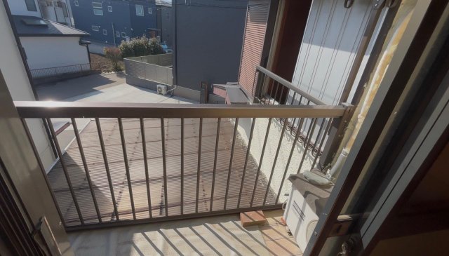 厚木市上依知戸建 ベランダ日当たり良好