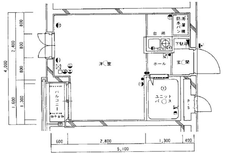 セントヒルズ巣鴨1階 間取