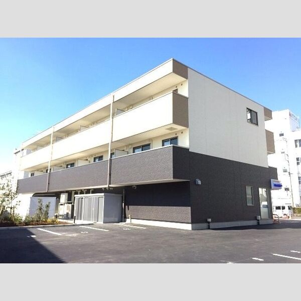 桜コート206号室 裏側外観