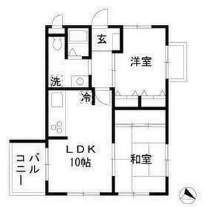 サン・アップマンション201号室 間取
