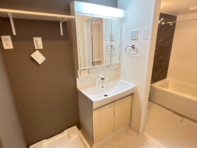 （仮称）柳島アパートＡ棟新築計画205号室 洗髪洗面化粧台（イメージ）