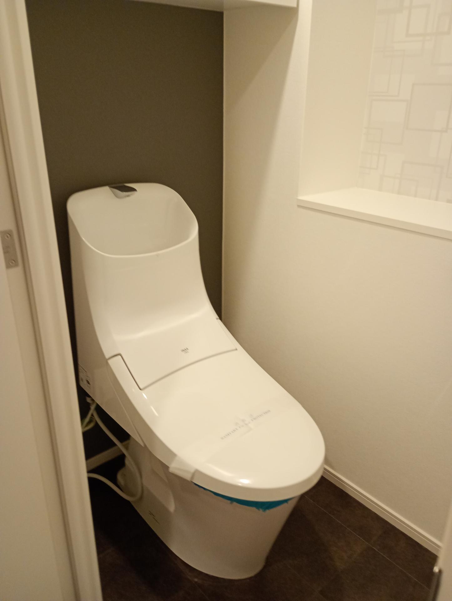 ハーモニーレジデンス中野富士見町 温水シャワー付きトイレも全面リフォーム＆脱臭抗菌処理済