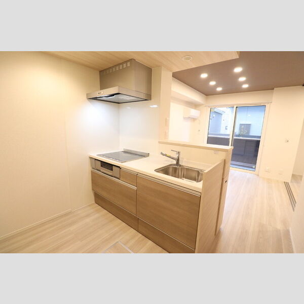 ソレイユガーデン103号室 システムキッチン