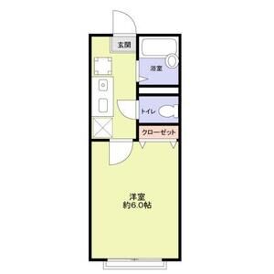 ファミールXII102号室 間取