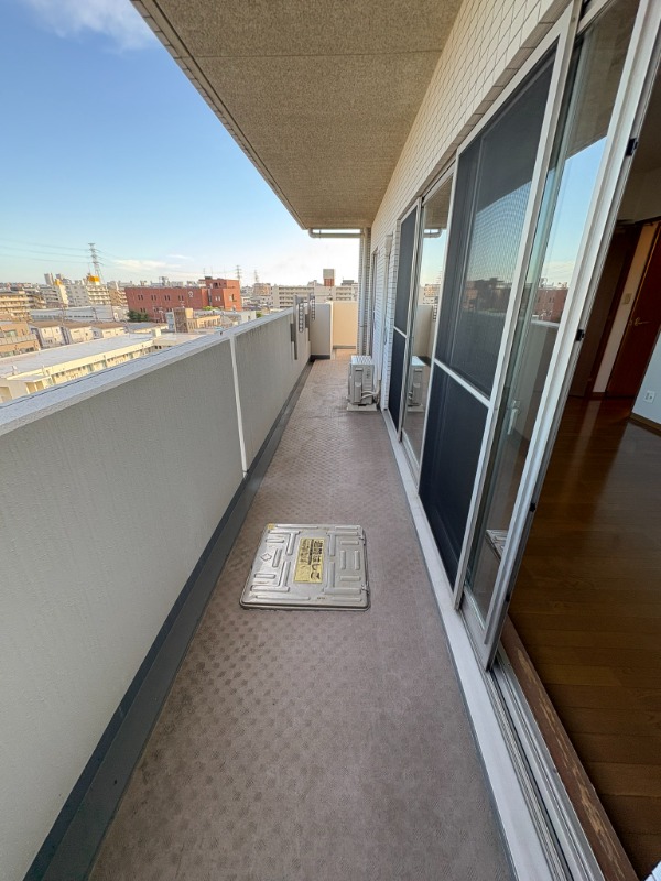 アウラ１０(E-058)7階 バルコニー