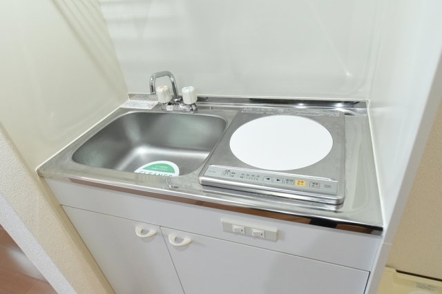 スカイノブレ川崎柳町 1口IHコンロ