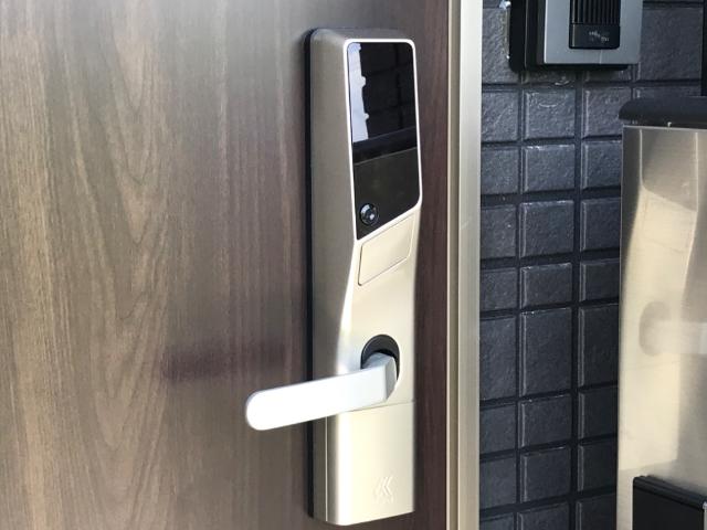 川口市大字安行領根岸　アパート新築工事202号室 電子キー（イメージ）