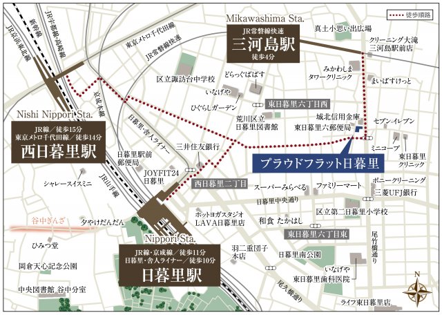 プラウドフラット日暮里1103号室 null