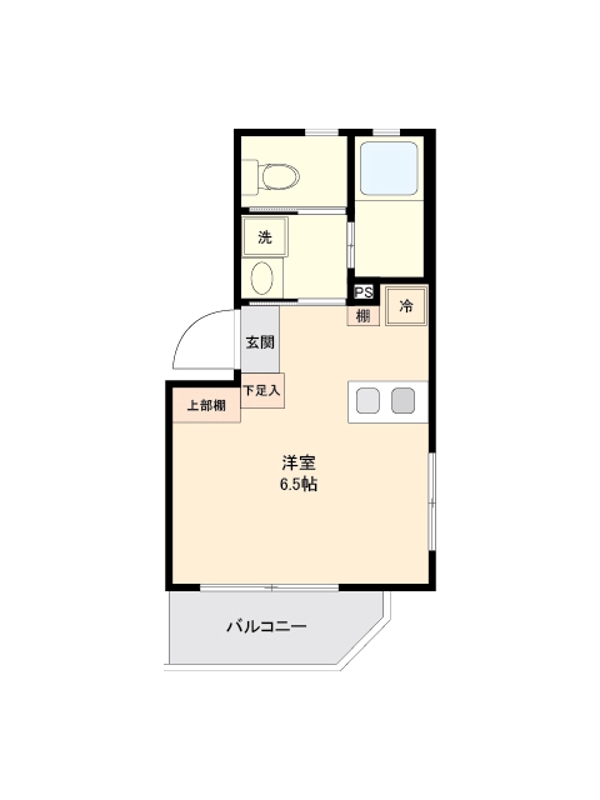 アイリス神楽坂2階 間取
