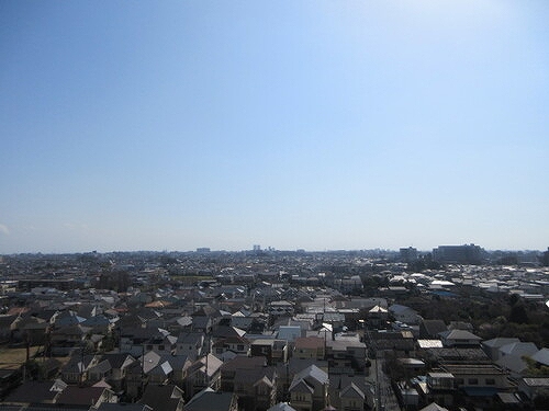 ＨＩＢＡＲＩ　ＴＯＷＥＲ10階 バルコニーからの眺望　内装前※2026年02月の写真