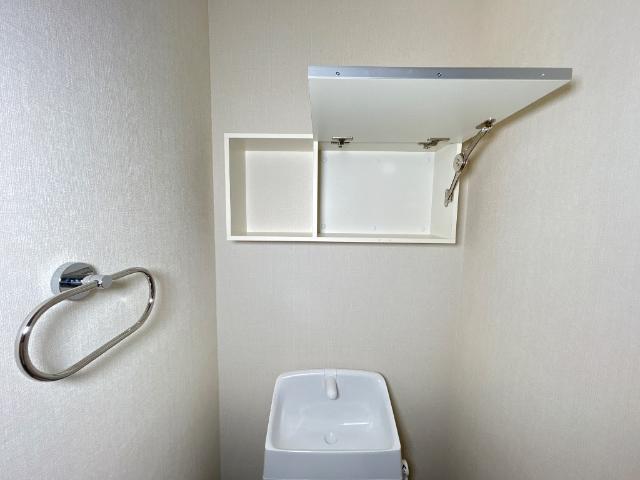 キャメロット八王子106号室 トイレ上収納