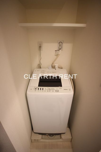 コンシェリア虎ノ門＜ＴＯＫＹＯ ＰＲＥＭＩＵＭ＞ 洗濯機が備わっています