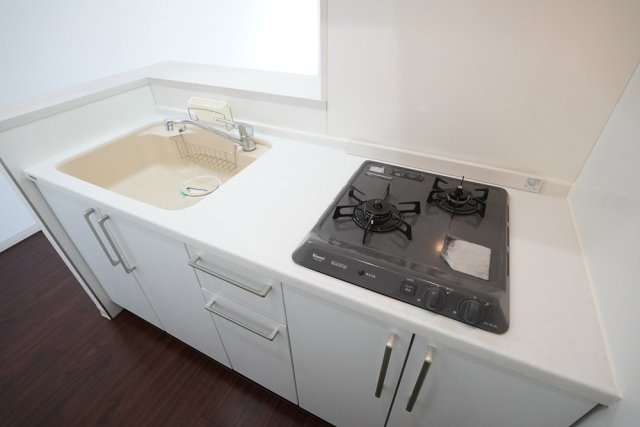 コスモグレイス新宿 2口ガスコンロ