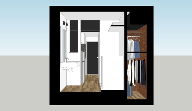 スカイコート高田馬場209号室 パース