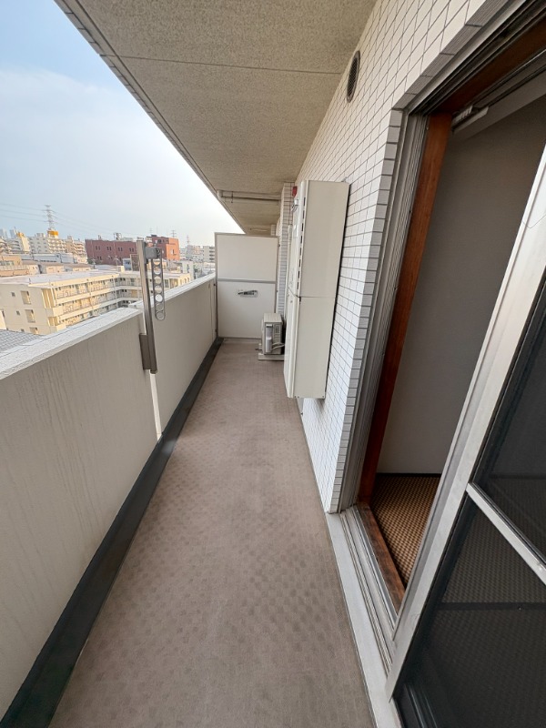 アウラ１０(E-058)6階 バルコニー