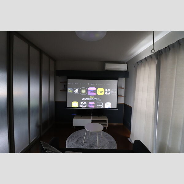 プレジオ201号室 アラジン　スクリーン(ドレスアップ後)