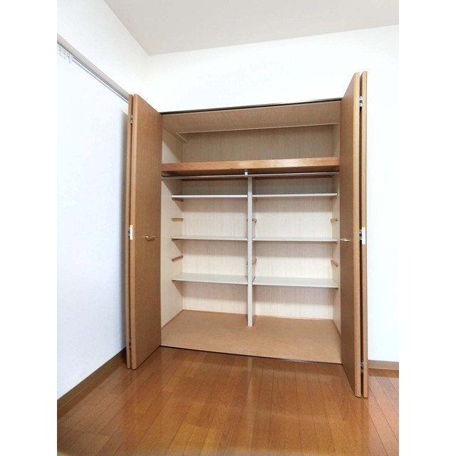 フルールポワール向ヶ丘302号室 豊富な収納