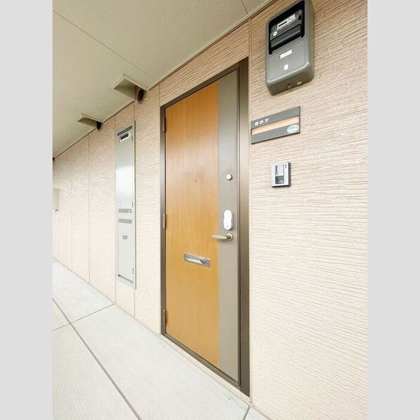 プレジオ207号室 玄関扉