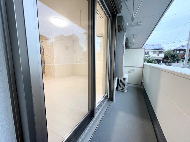 Luminous coat106号室 ベランダ