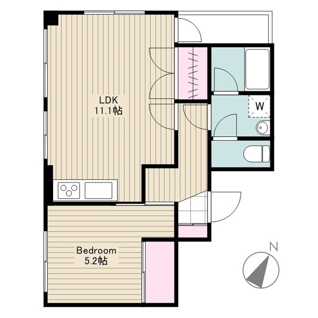 ソピアー北千住1階 間取