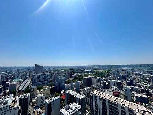 ライオンズステージ府中シティタワー30階 室内からの眺望