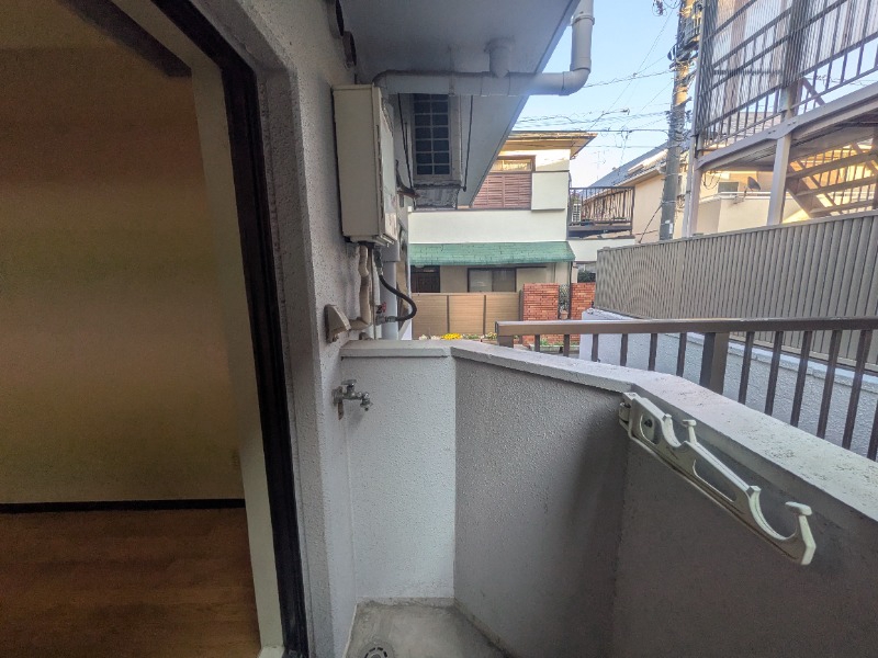 オレンジコートヒヨシ 洗濯機置き場