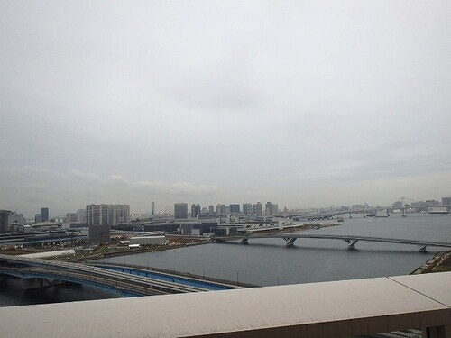 ザ・パークハウス晴海タワーズクロノレジデンス21階 バルコニーからの眺望　※2017年11月撮影の写真