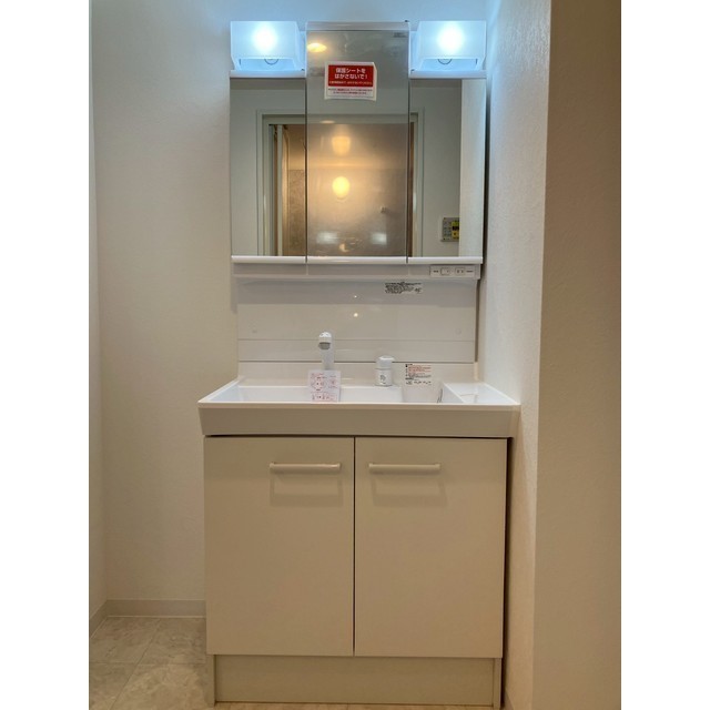 グリーンヴィラ湘南101号室 洗髪洗面化粧台