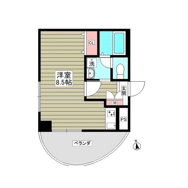 シャトール田口金沢八景207号室 間取