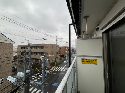 リブリ・ゆうやⅥ3階 バルコニー