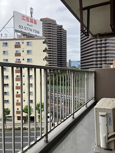 メガロン御殿山 バルコニー